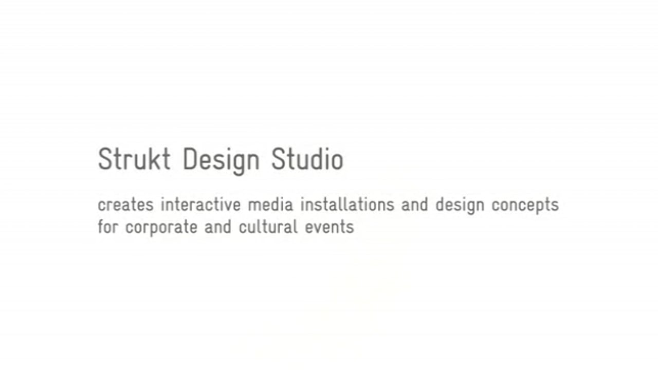 Vignette de « Strukt Interaction Reel 09 »