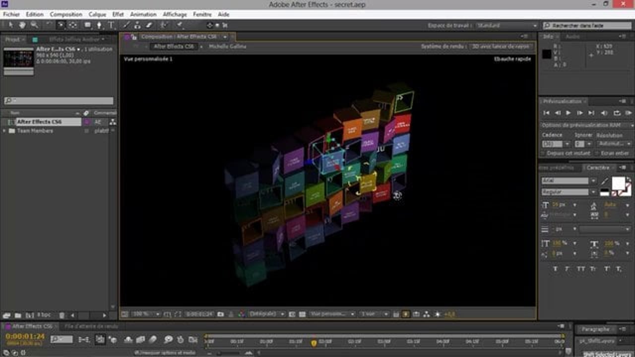 Thumbnail for "After Effects 20 years - Secret Project"
