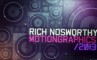 Vignette de « Motion Graphics Reel 2013 »