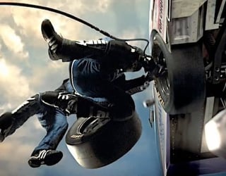 A Stunning Spot Blending 3D and Live Action That Takes Us Beneath Nascar