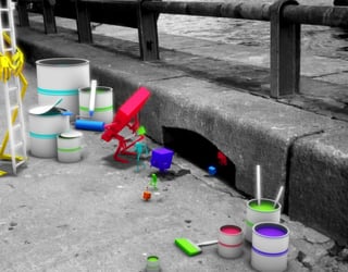 Reulf Short Movie : Des petites créatures colorisent Paris