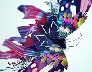 Umeric Studio : papillons et motion design organique