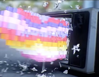 Pixels, un superbe court mélangeant 3D 8bits et prises réelles de NYC