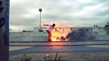 Firegrind - Creating fire with Particular
