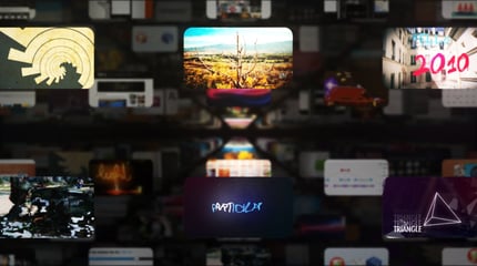 Galaxy Thumbs - Créer une grille 3D d'images avec Trapcode Form 2