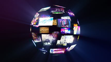 Create and animate a 3D sphere with your videos