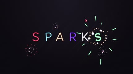 Shape Layers Sparks - 2D Animation sparks