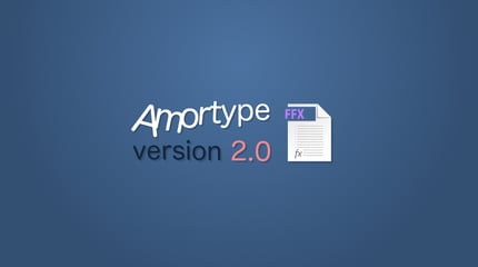 Amortype 2.0 - Automatically create damped animation letter by letter