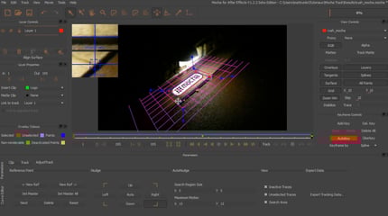 Mocha CS4 - Réaliser un tracking presque 3D