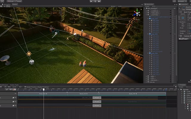 Unity interface preview
